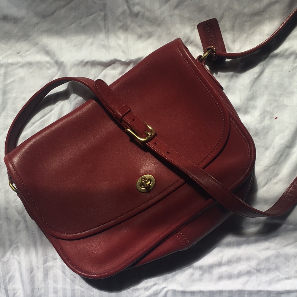 Vintage Coach City Bag